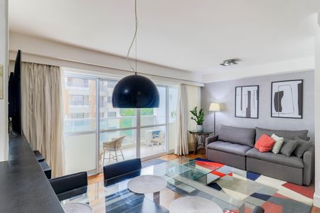 Apartamento para alugar com 83m², 1 quarto e 1 vagaSala