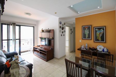 Sala de apartamento à venda com 2 quartos, 62m² em Santo Antônio, São Caetano do Sul