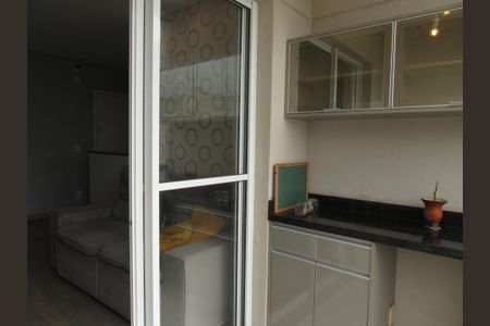 Sala - Varanda de apartamento para alugar com 2 quartos, 57m² em Umuarama, Osasco
