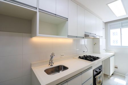 Cozinha de apartamento para alugar com 2 quartos, 41m² em Santo Amaro, São Paulo