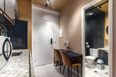 Studio para alugar com 21m², 1 quarto e sem vagaCozinha