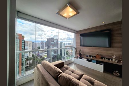 Studio à venda com 37m², 1 quarto e 1 vagaVaranda