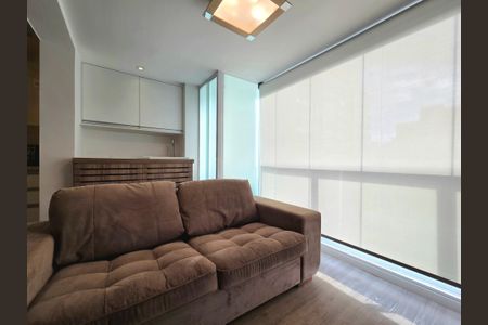 Studio à venda com 37m², 1 quarto e 1 vagaVaranda