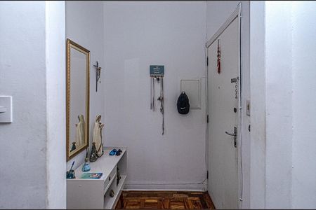 Apartamento à venda com 111m², 2 quartos e sem vagahall de entrada no apartamento_1