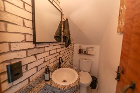 Casa de condomínio à venda com 65m², 2 quartos e 1 vagaLavabo