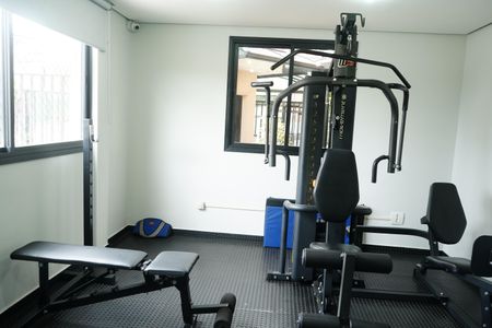 Apartamento para alugar com 60m², 2 quartos e 2 vagasÁrea comum - Academia