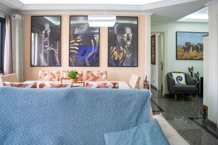 Sala  de apartamento à venda com 3 quartos, 104m² em Vila Gomes Cardim, São Paulo