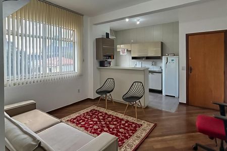 Sala de apartamento à venda com 1 quarto, 40m² em Floresta, Belo Horizonte