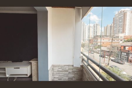 Varanda da Sala de apartamento para alugar com 3 quartos, 95m² em Santana, São Paulo