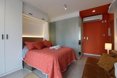 Quarto Suíte de kitnet/studio para alugar com 1 quarto, 30m² em Vila Olímpia, São Paulo