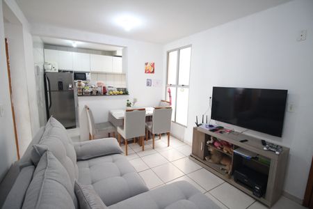 Sala de apartamento à venda com 2 quartos, 44m² em Diamante, Belo Horizonte