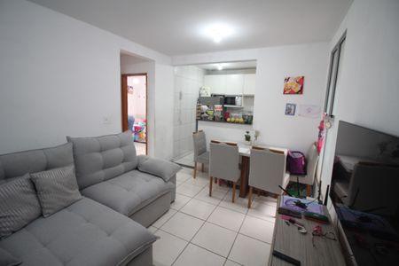 Sala de apartamento à venda com 2 quartos, 44m² em Diamante, Belo Horizonte