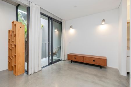 Sala/ Cozinha de apartamento para alugar com 1 quarto, 36m² em Brooklin, São Paulo