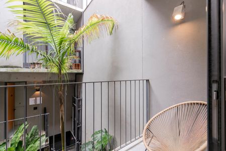 Varanda de apartamento para alugar com 1 quarto, 36m² em Brooklin, São Paulo