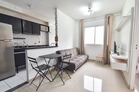 Sala de apartamento para alugar com 1 quarto, 35m² em Cambuci, São Paulo