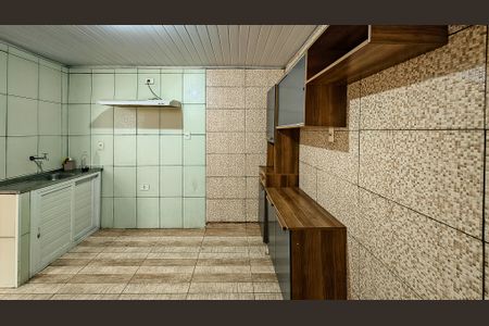 Cozinha de casa para alugar com 1 quarto, 25m² em Americanópolis, São Paulo