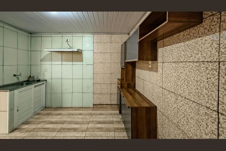 Cozinha de casa para alugar com 1 quarto, 25m² em Americanópolis, São Paulo