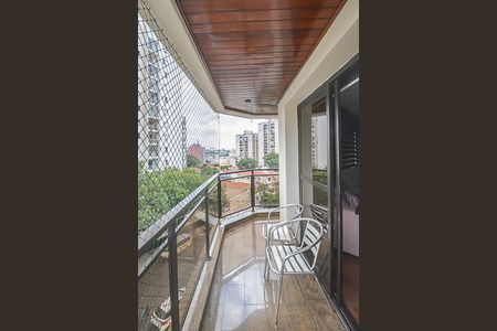 Sacada da Sala 1 de apartamento à venda com 4 quartos, 220m² em Vila Caminho do Mar, São Bernardo do Campo