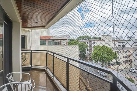 Sacada da Sala 1 de apartamento à venda com 4 quartos, 220m² em Vila Caminho do Mar, São Bernardo do Campo