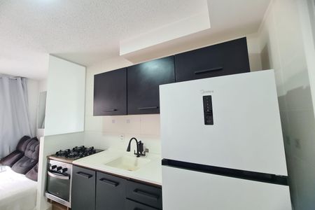 Apartamento para alugar com 30m², 1 quarto e sem vaga Cozinha e Área de Serviço