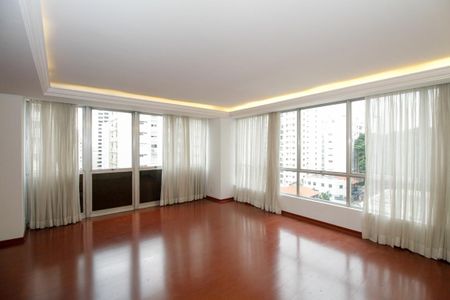 Sala de Estar e Jantar de apartamento à venda com 4 quartos, 193m² em Jardim Paulista, São Paulo