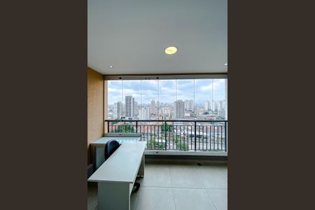 Varanda de kitnet/studio à venda com 1 quarto, 28m² em Belenzinho, São Paulo