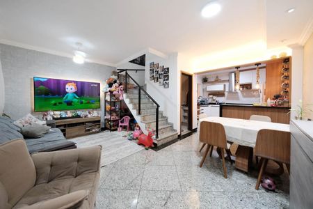 Sala/Cozinha de casa de condomínio à venda com 2 quartos, 103m² em Cidade Patriarca, São Paulo