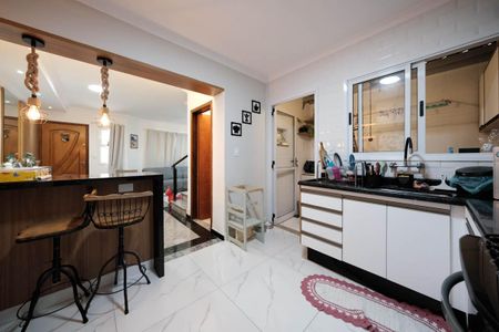 Sala/Cozinha de casa de condomínio à venda com 2 quartos, 103m² em Cidade Patriarca, São Paulo