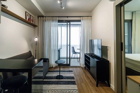 Sala de apartamento para alugar com 1 quarto, 37m² em Pinheiros, São Paulo