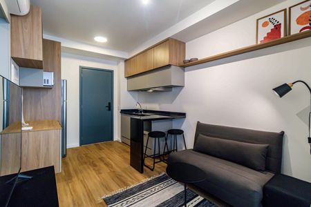 Sala de apartamento para alugar com 1 quarto, 37m² em Pinheiros, São Paulo