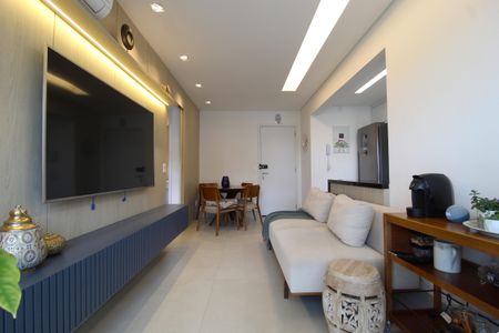 Sala de apartamento à venda com 2 quartos, 56m² em Indianópolis, São Paulo