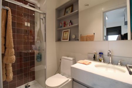 Apartamento à venda com 56m², 2 quartos e 1 vagaBanheiro da Suíte