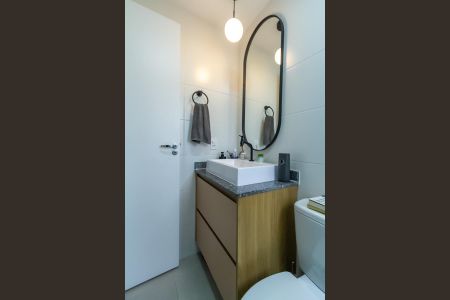 Apartamento à venda com 57m², 2 quartos e 2 vagas Apartamento à venda com 57m², 2 quartos e 2 vagasBanheiro Social