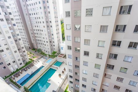 Vista da sala  de apartamento à venda com 2 quartos, 38m² em Parque Bristol, São Bernardo do Campo