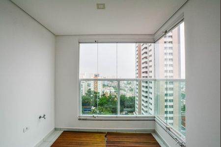 Varanda da Sala de apartamento para alugar com 2 quartos, 60m² em Jardim, Santo André