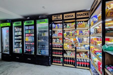 Apartamento para alugar com 45m², 1 quarto e 1 vaga Apartamento para alugar com 45m², 1 quarto e 1 vagaMinimercado