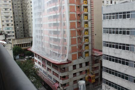 Vista da Varanda de kitnet/studio para alugar com 1 quarto, 26m² em República, São Paulo