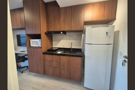 Studio para alugar com 26m², 1 quarto e sem vaga Studio para alugar com 26m², 1 quarto e sem vagaCozinha