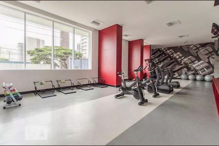 Apartamento para alugar com 45m², 1 quarto e 1 vaga Apartamento para alugar com 45m², 1 quarto e 1 vagaÁrea comum - Academia