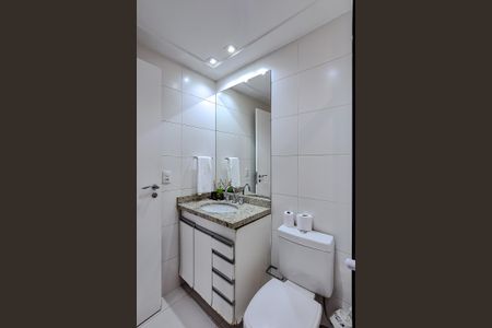 Apartamento para alugar com 45m², 1 quarto e 1 vaga Apartamento para alugar com 45m², 1 quarto e 1 vagaBanheiro da Suíte