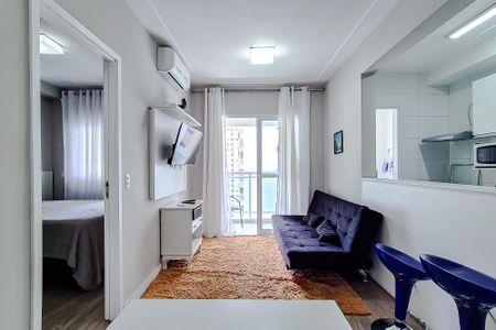 Sala de apartamento para alugar com 1 quarto, 45m² em Várzea da Barra Funda, São Paulo