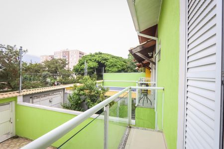 Varanda da Suite de casa para alugar com 3 quartos, 109m² em Parque Assuncao, Taboão da Serra