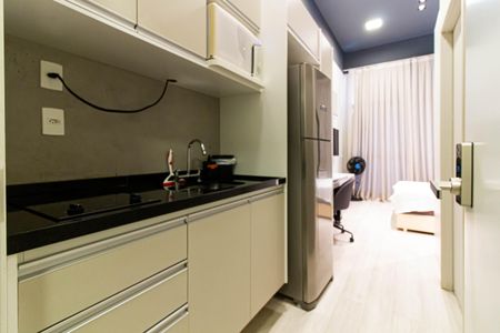 Studio para alugar com 28m², 1 quarto e sem vagaCozinha
