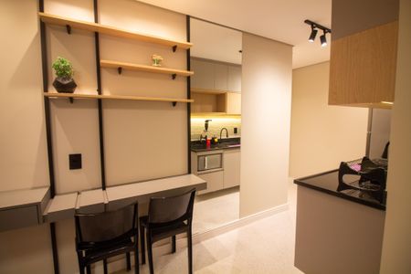 Studio para alugar com 24m², 1 quarto e sem vaga Studio para alugar com 24m², 1 quarto e sem vagaCozinha