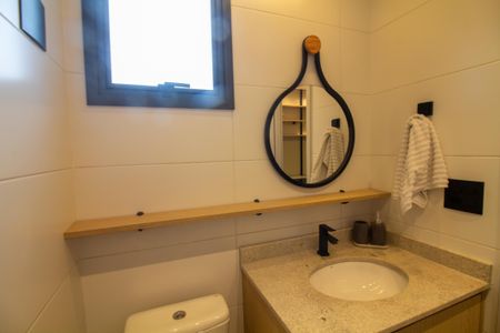 Studio para alugar com 24m², 1 quarto e sem vaga Studio para alugar com 24m², 1 quarto e sem vagaBanheiro