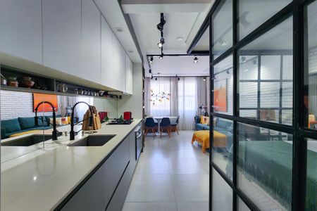 Studio à venda com 53m², 1 quarto e sem vagaEntrada 