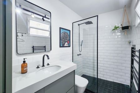 Studio à venda com 53m², 1 quarto e sem vagaBanheiro 