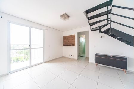 Sala de apartamento para alugar com 3 quartos, 159m² em Vila Alzira, Santo André