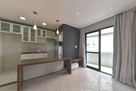 Sala de apartamento à venda com 1 quarto, 37m² em Cidade Monções, São Paulo