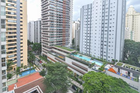 Varanda - Vista de apartamento à venda com 1 quarto, 37m² em Cidade Monções, São Paulo